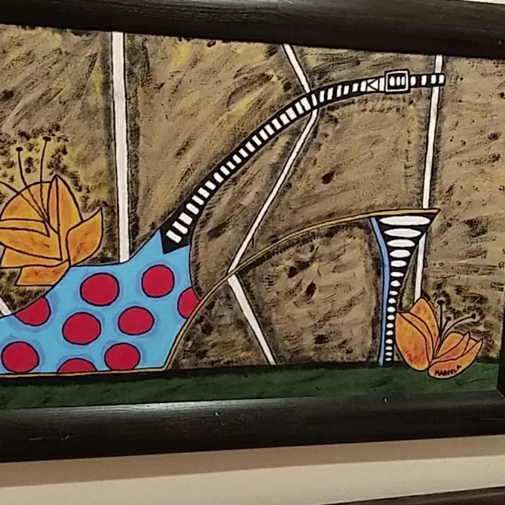 Acrilyc paint Wall art